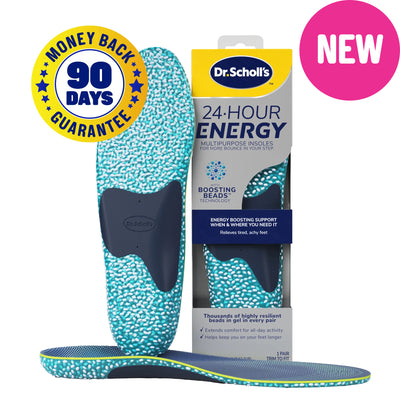 Dr. Scholl’s™ 24-Hour Energy Multipurpose Insoles, Size 5-9