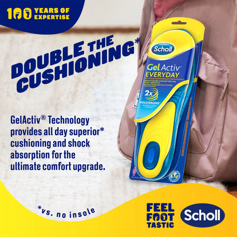 Scholl GelActiv Everyday Insoles Women Scholl Australia