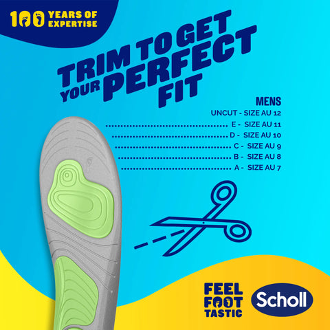Mens insoles 2025 size 11