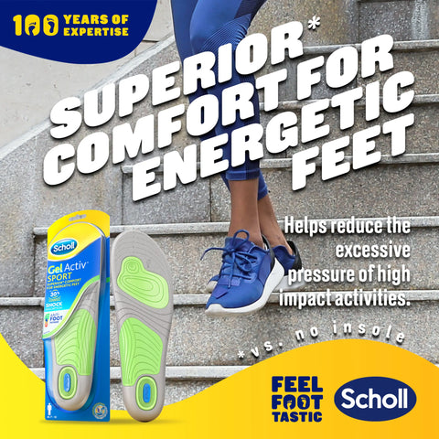 Scholl gel 2025 foot insoles