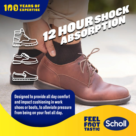 Shock absorbing 2025 insoles boots