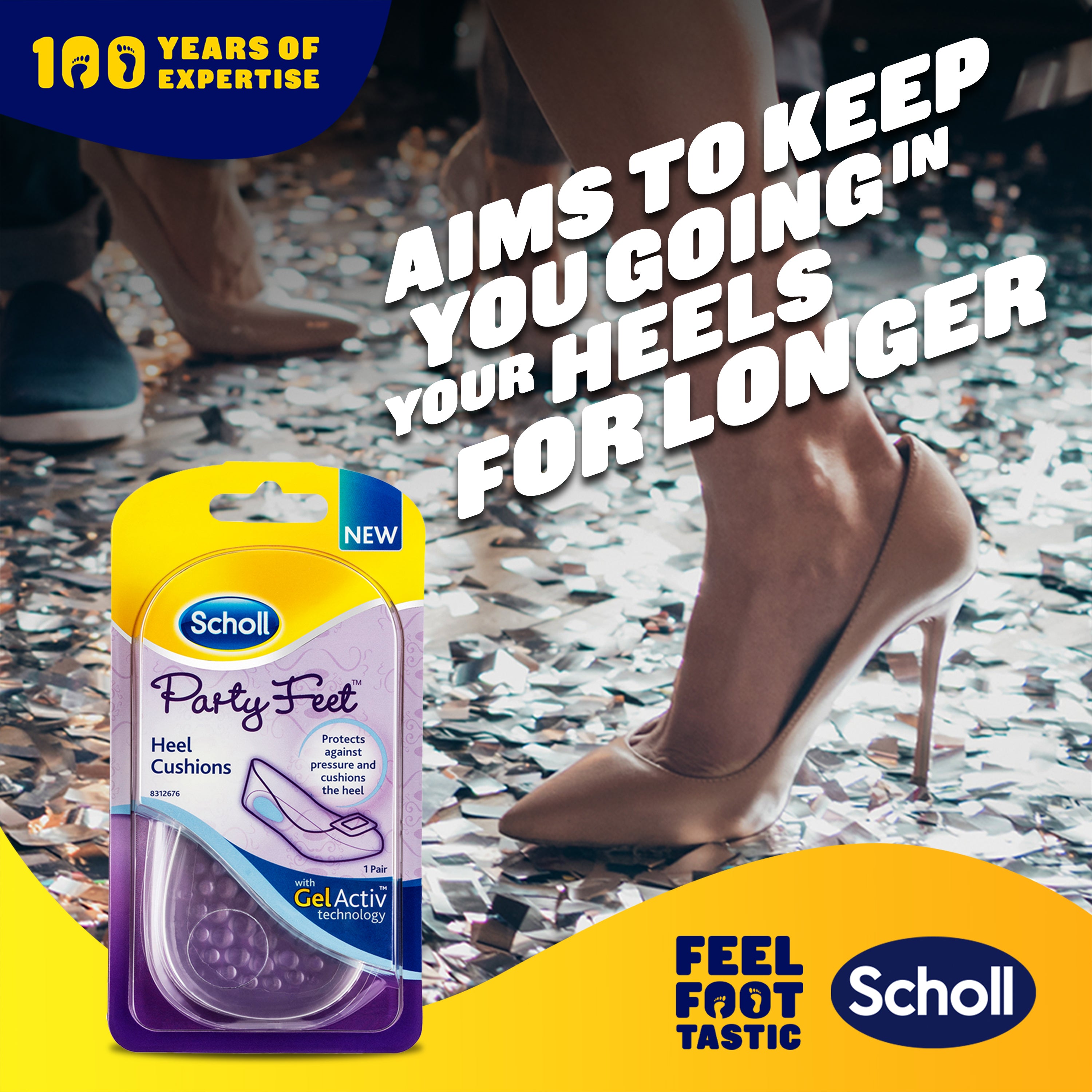 Scholl Party Feet Heel Cushions Scholl Australia