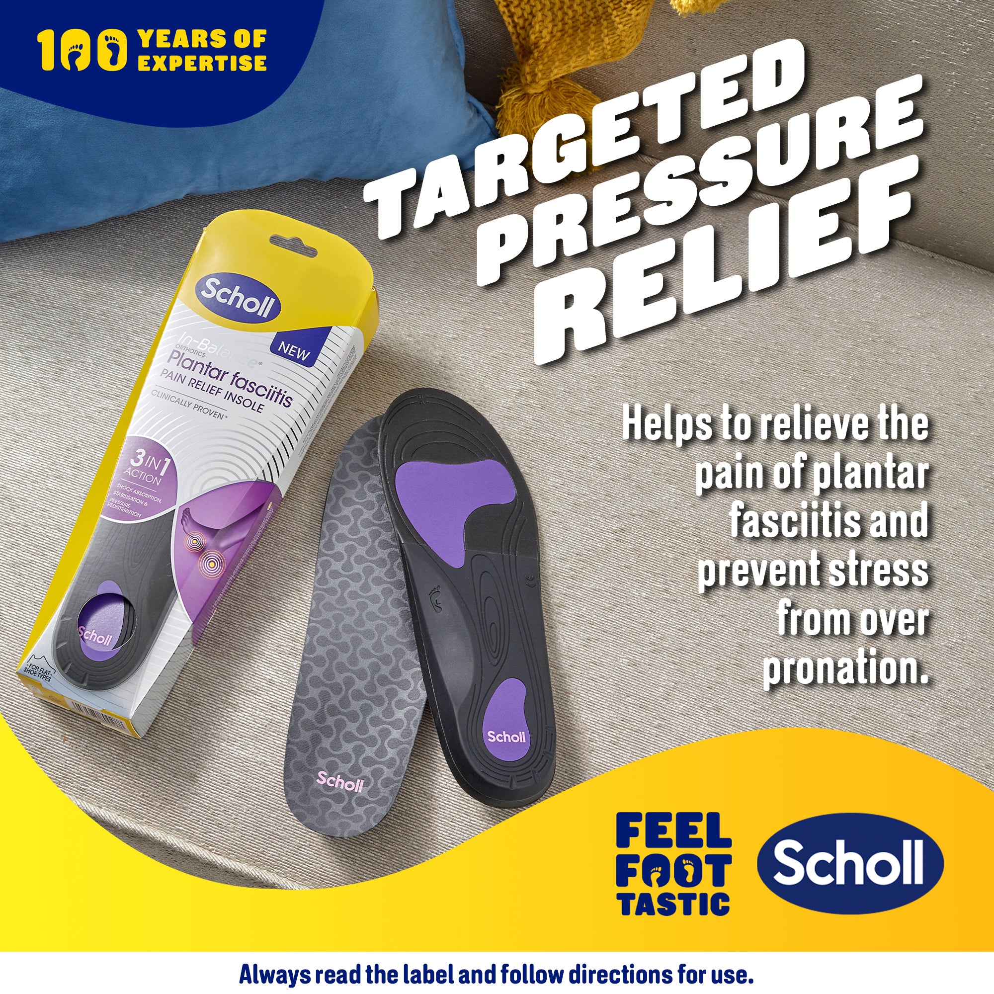 Dr scholl plantar on sale fasciitis insoles