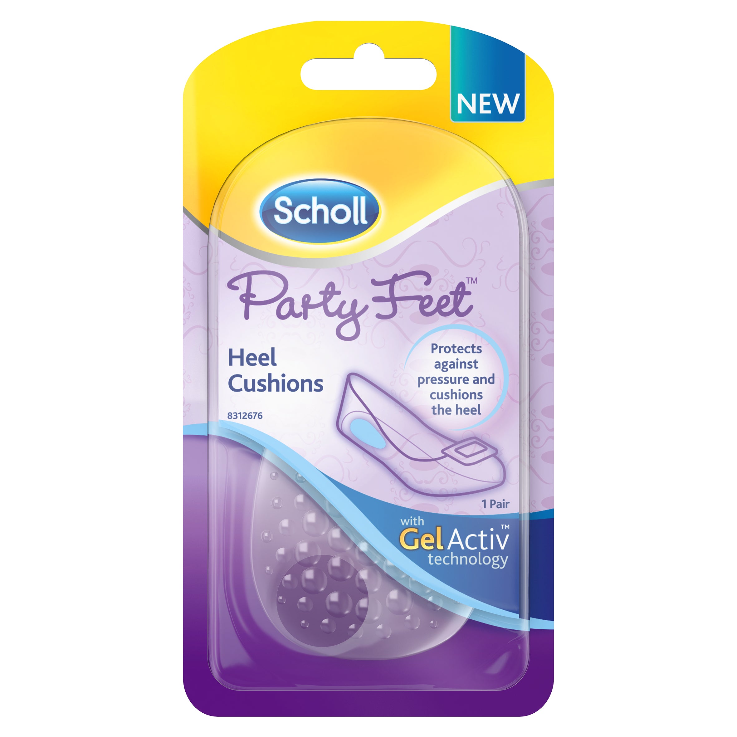 Scholl gel hot sale heel inserts