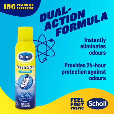 Scholl Fresh Step Shoe Spray 100g Scholl Australia