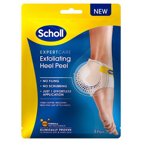 Scholl ExpertCare Exfoliating Heel Peel | Scholl Australia