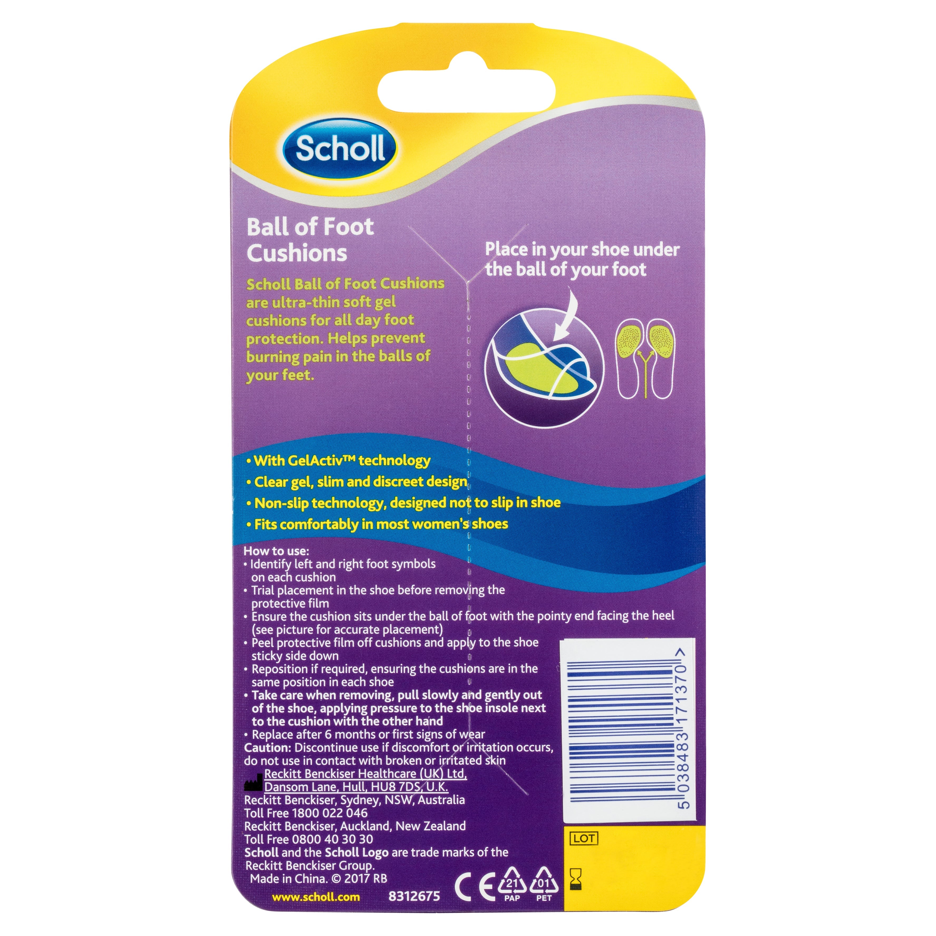 Ball of foot insoles for heels store
