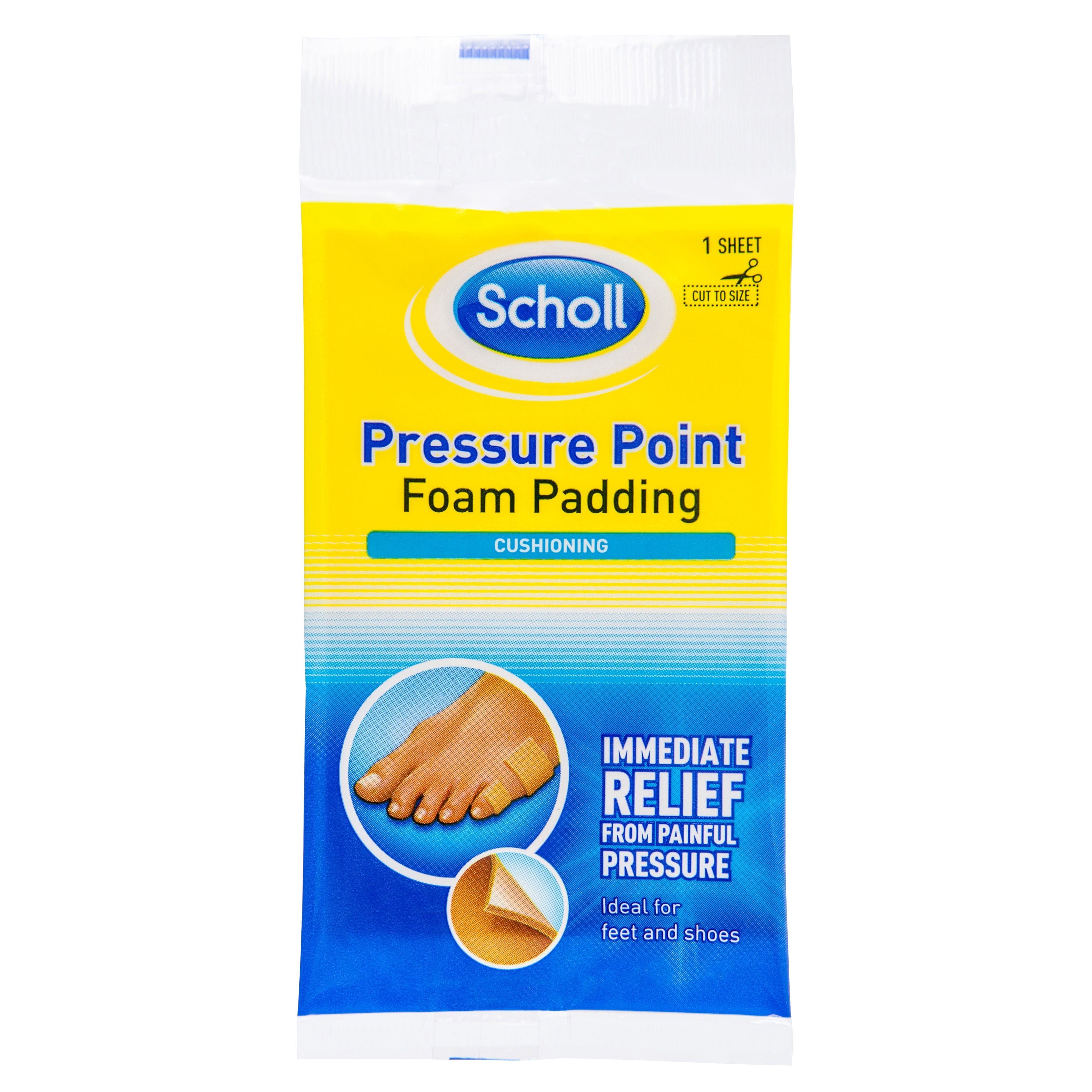 Foam padding store for heels