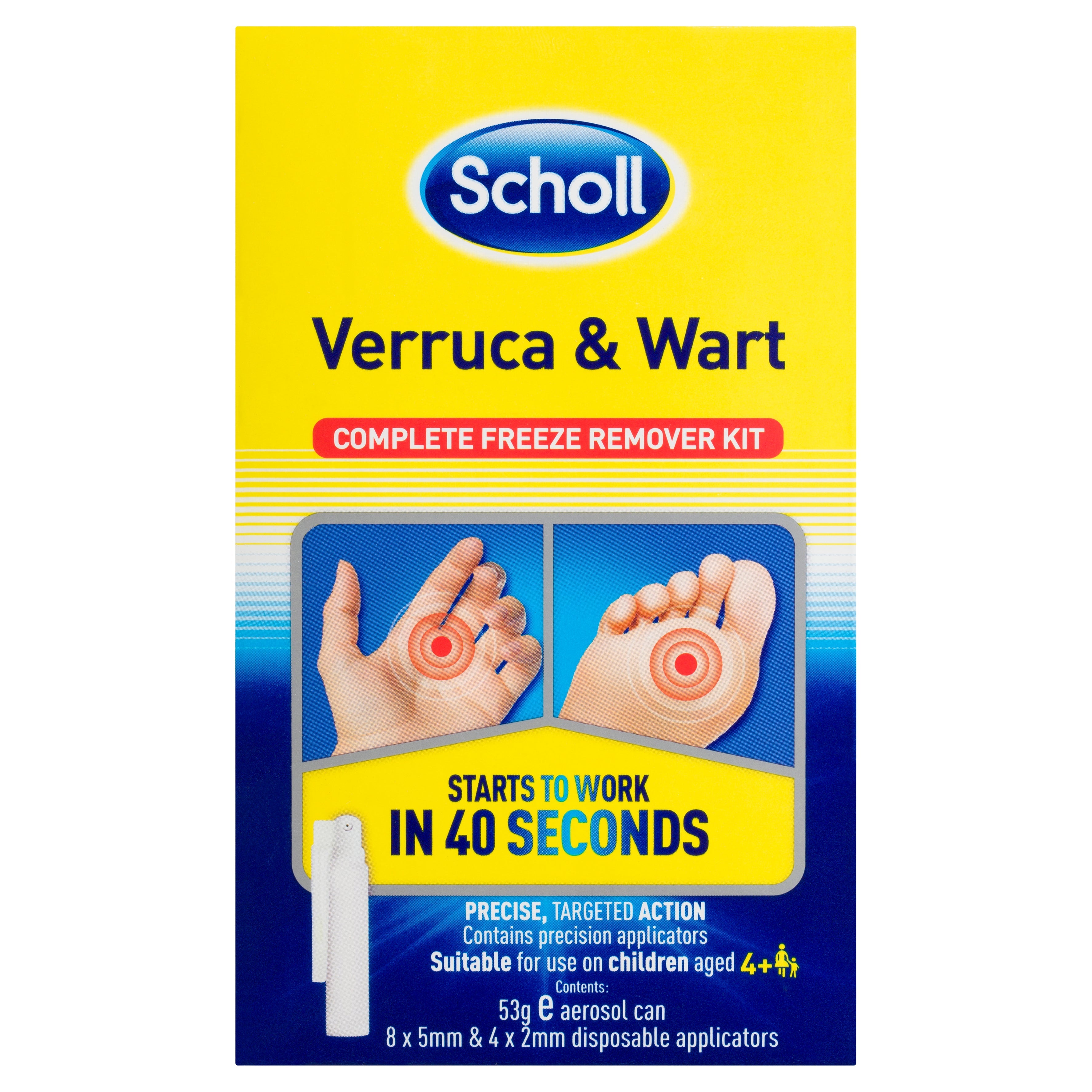 Scholl Verruca and Wart Complete Freeze Remover Kit